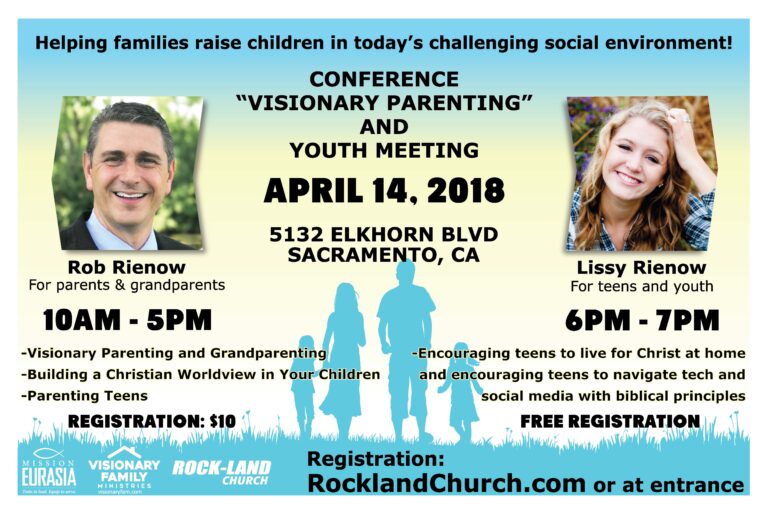 Helping families raise children in today’s challenging social environment!