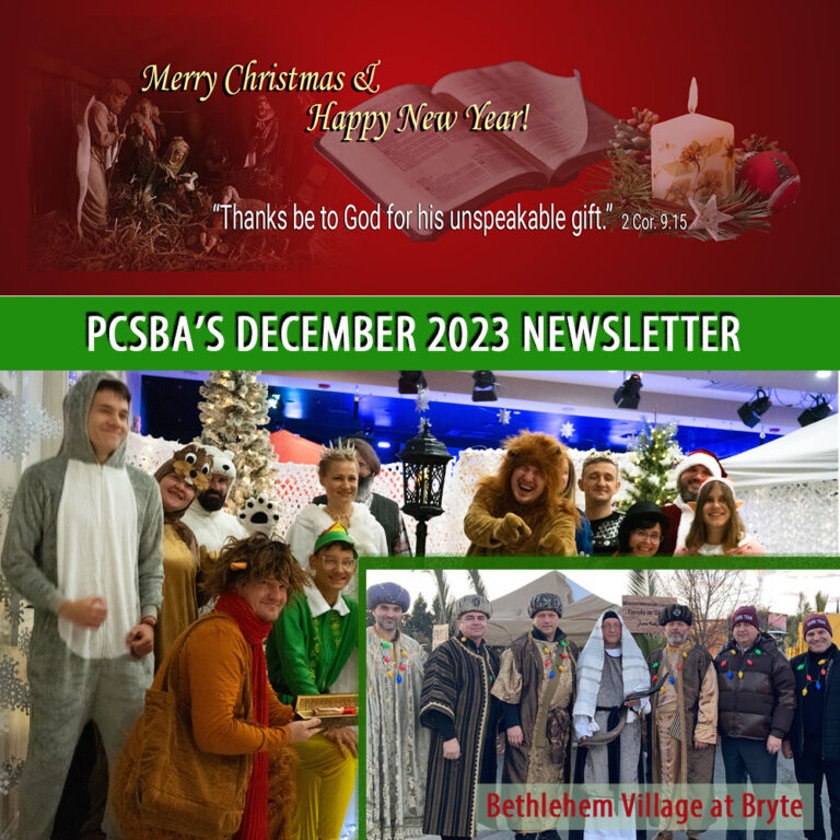 PCSBA’s December 2023 Newsletter