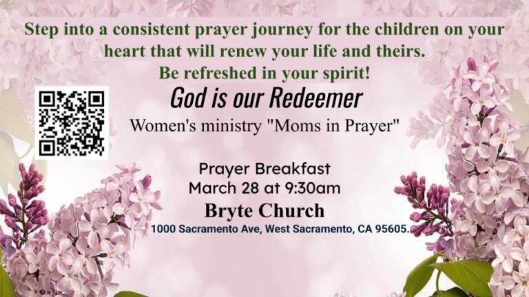 Prayer Breakfast of the “Moms in Prayer” Ministry